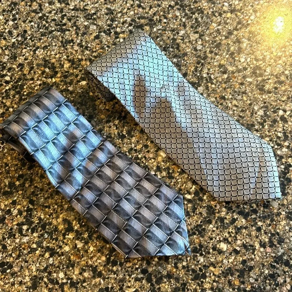 NEW Carlos Devenezia And Studio 1409 Mens Silk Ties